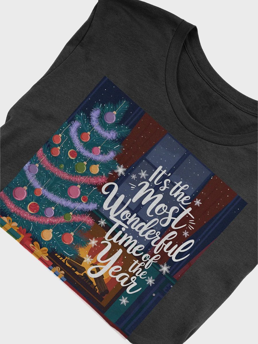 It's the Most Wonderful Time of the Year Christmas tree Unisex T-shirt for men and women product image (55)