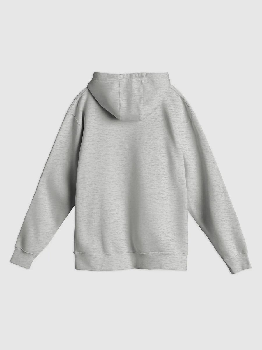 K.H. Ivory and Blue Text Graphic Hoodie product image (2)