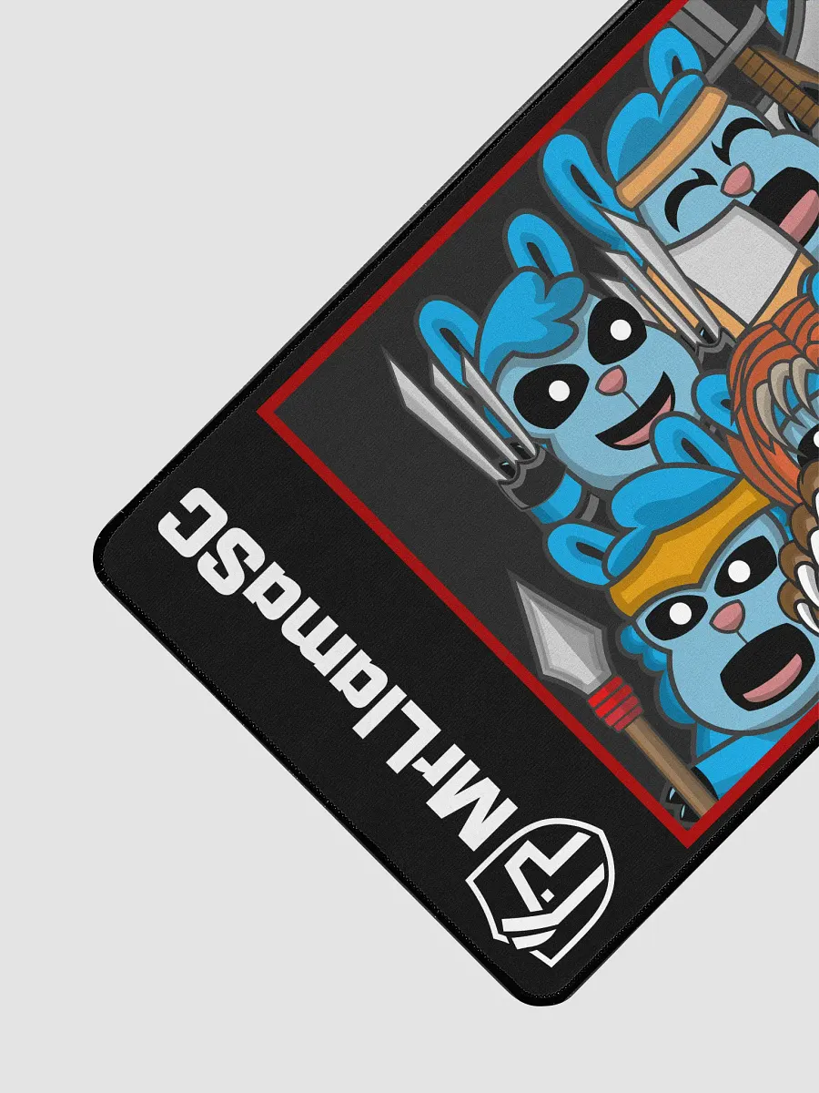MrLlamaSC Llama Family XXL Mousepad product image (3)