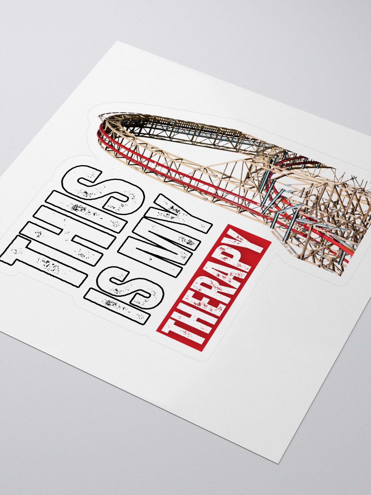 This is my Therapy - Airtime Sticker product image (3)