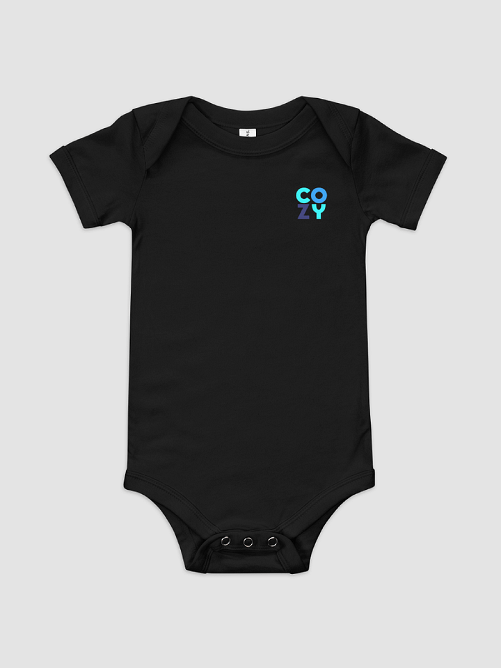[Cozy] Bella+Canvas Baby Short Sleeve One Piece Bella+Canvas 100B product image (1)