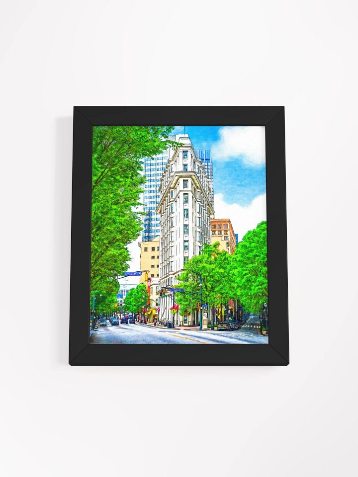 Historic Atlanta Flatiron Building Studio Framed Print product image (5)
