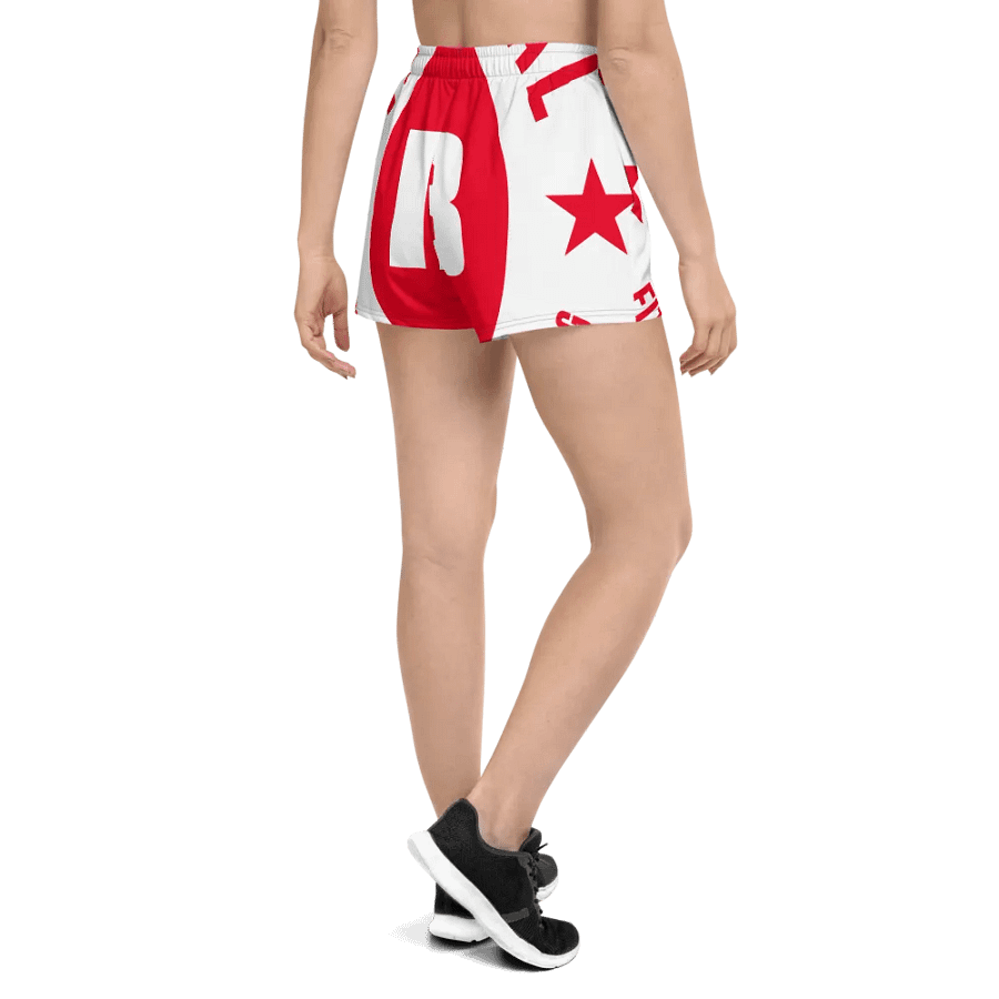 IFBNewsfeed.Org's All-Over Print Women's Athletic Short Shorts product image (1)