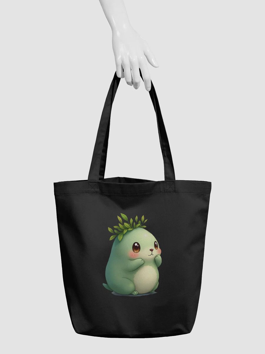 Whimsical Eco-Friendly Crowned Creature Tote Bag product image (3)