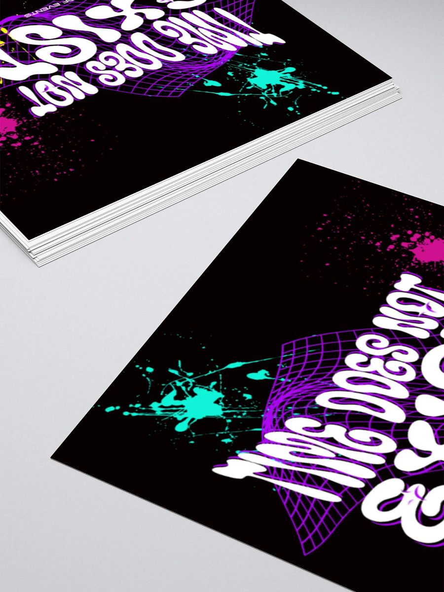 time does not exist; life is just a series of events. Kiss Cut Stickers product image (12)