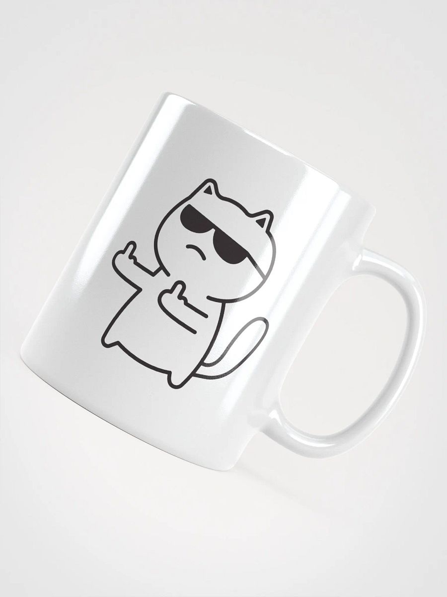 Sassy Cat Middle Finger Mug product image (2)