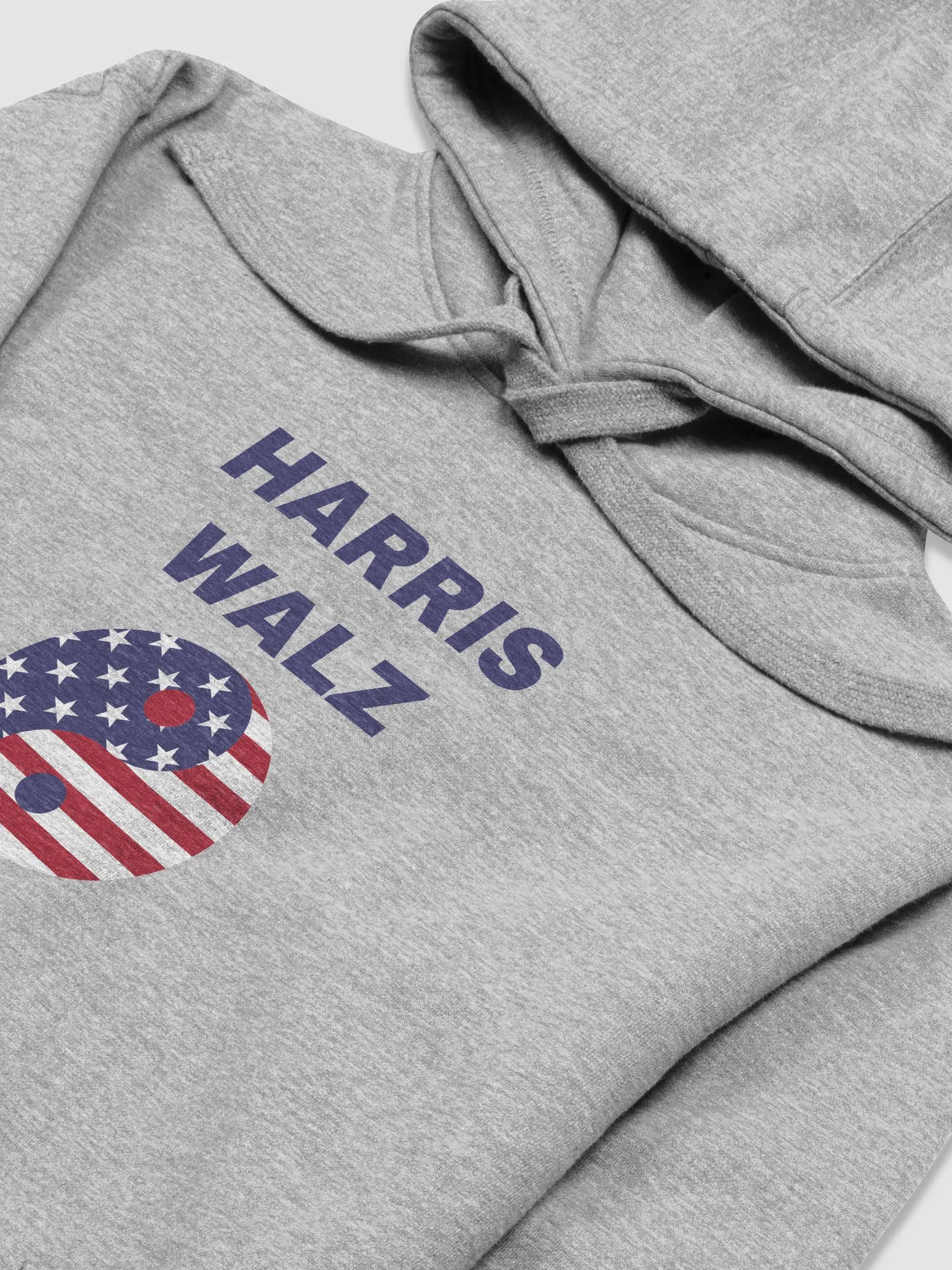Harris Walz Yin Yang Hoodie product image (10)