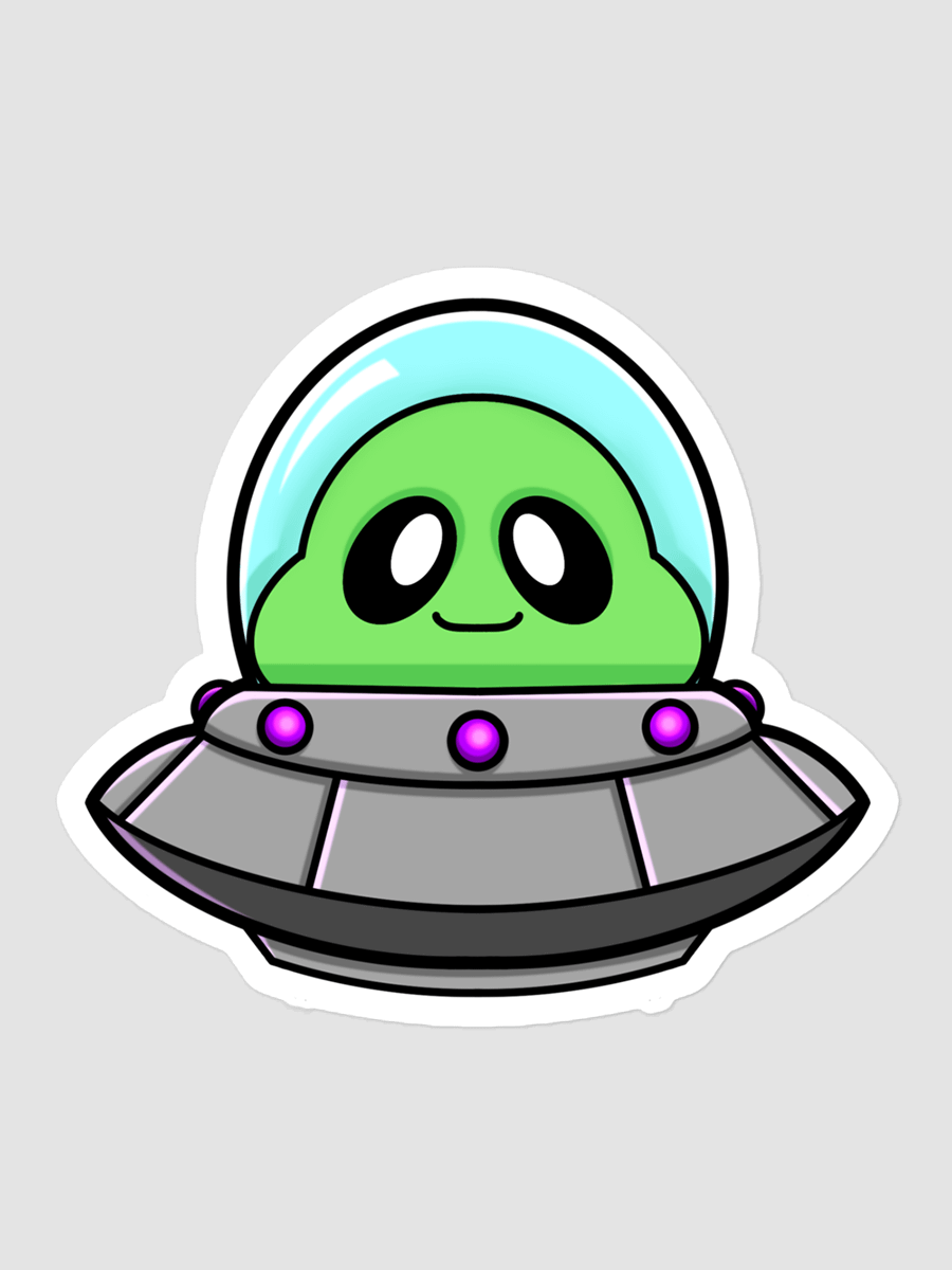 Alien Ship Sticka product image (1)