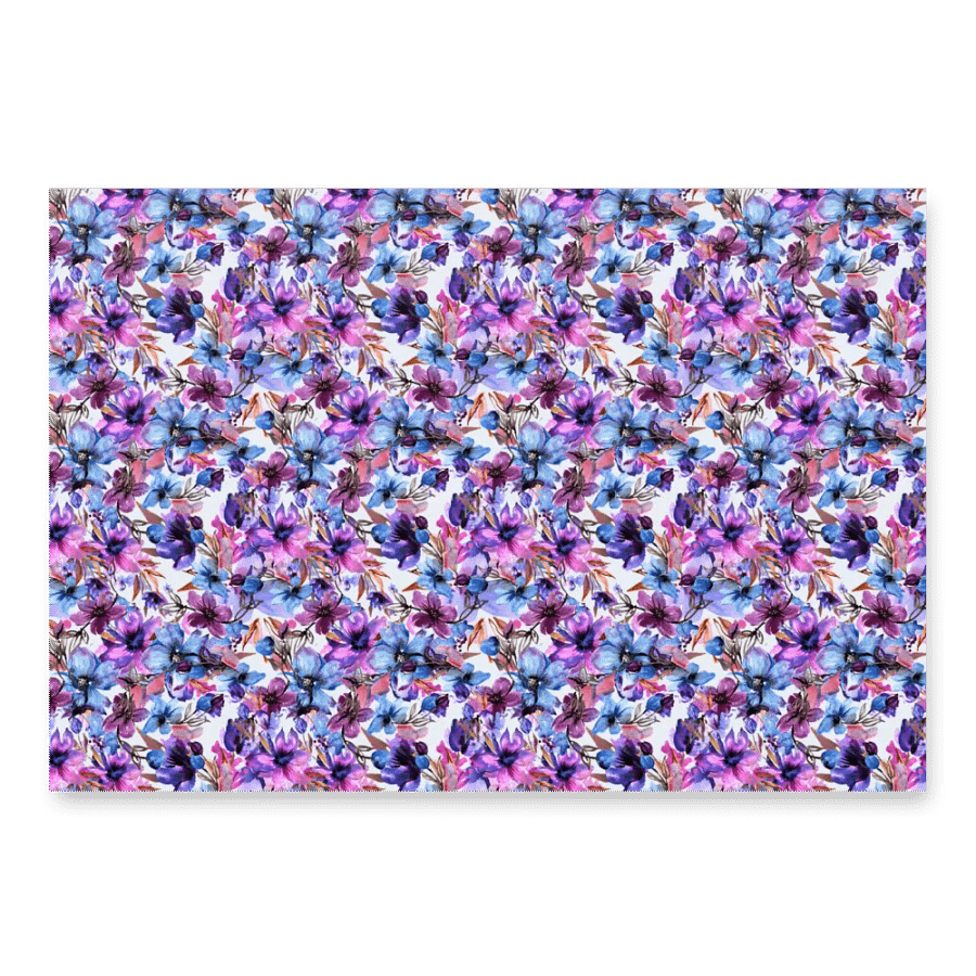 Purple Flowers Paper product image (3)