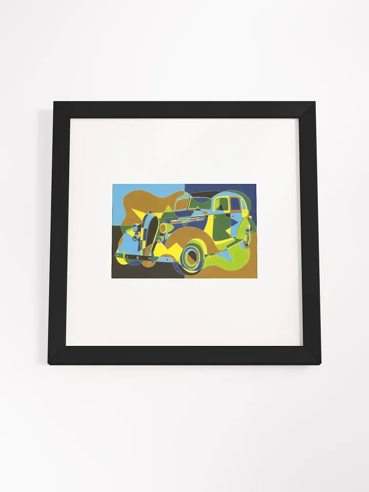 Will & Nellie's Ride ('36 Hudson Terraplane) Print Framed product image (2)