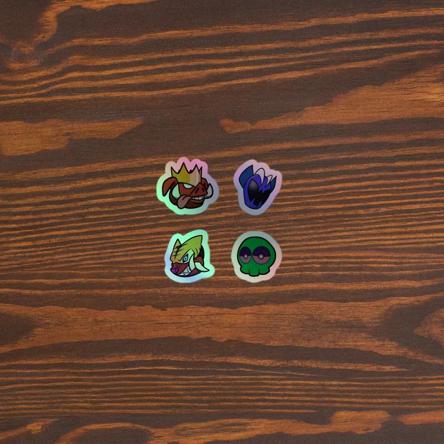 HOLO VILLAIN STICKERS! product image (5)