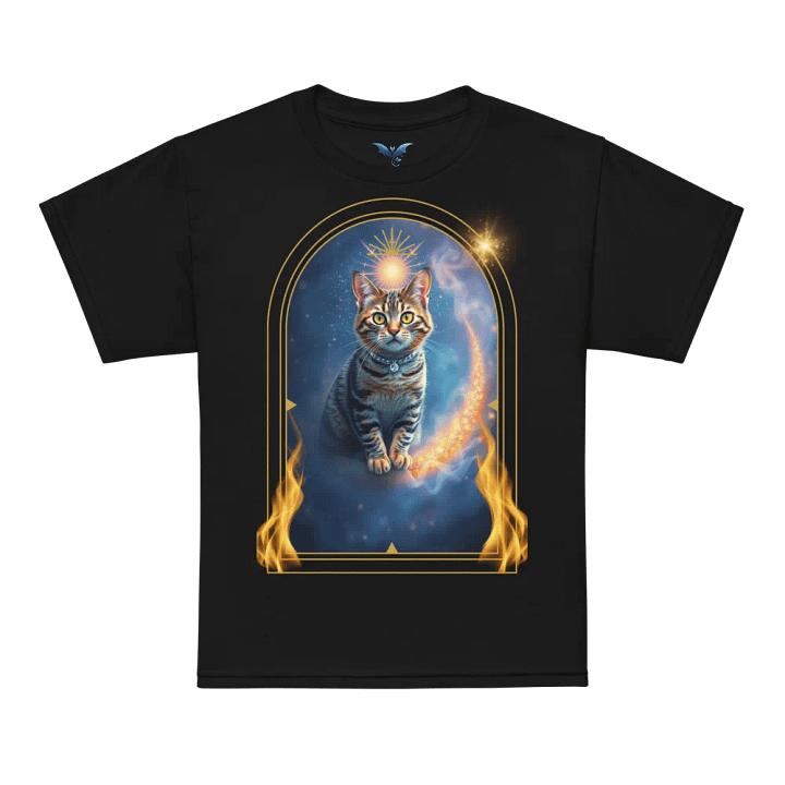Cosmic Cat Youth Sports Tee product image (4)
