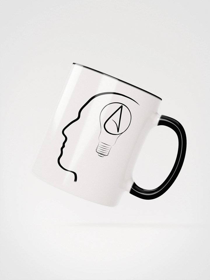 The Thinking Atheist logo mug (white) product image (3)