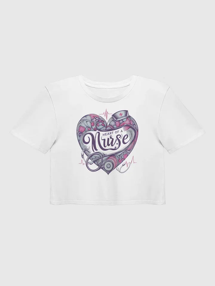 Nurse's Heart Premium Crop Top product image (3)