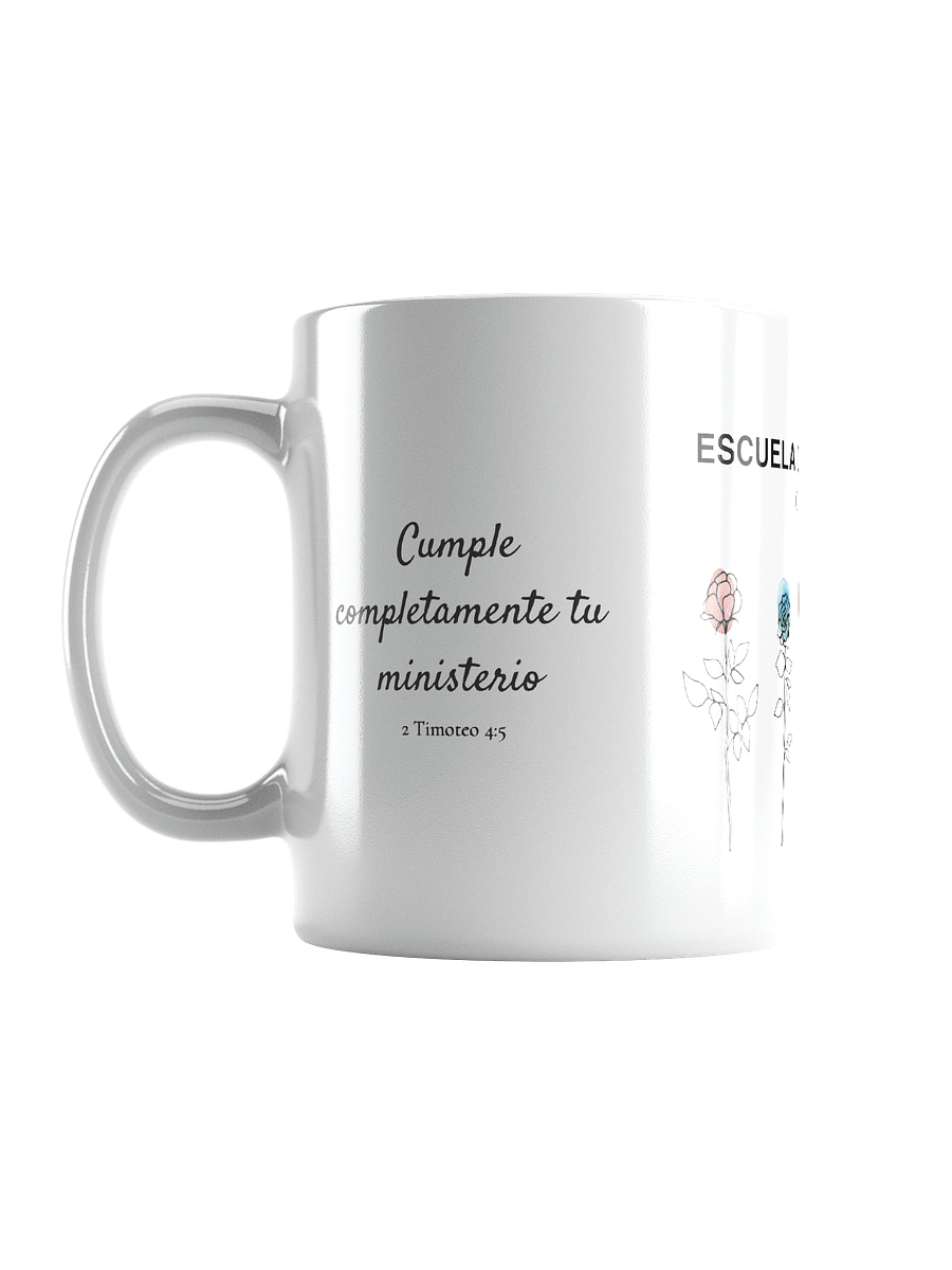 TAZA ESCUELA DE PRECURSOR 2025 FLORAL CON MARIPOSA product image (2)