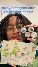Addy’s handmade magnet club! (U.S only)