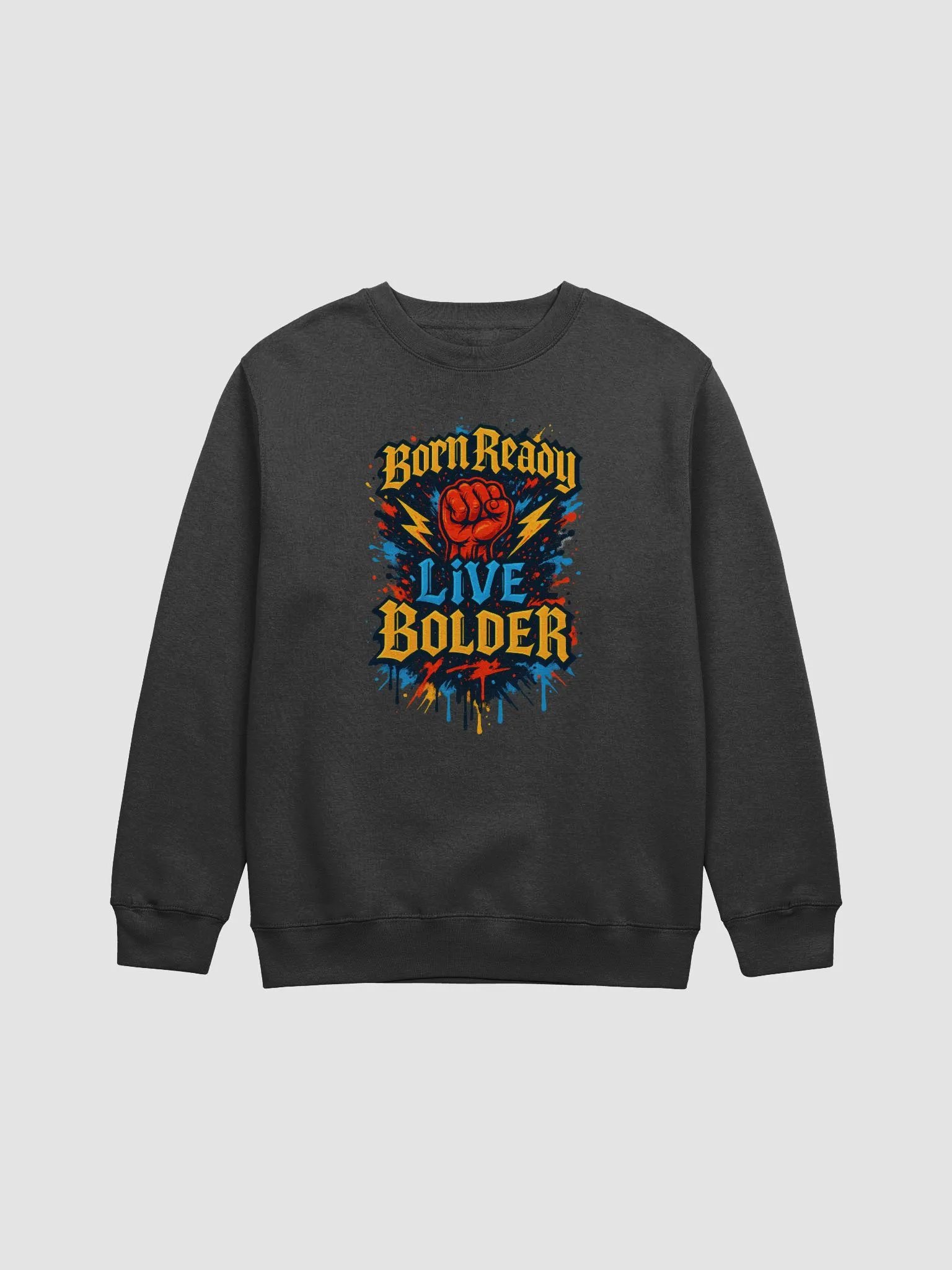 Born Ready Lightning Fist Crewneck product image (6)
