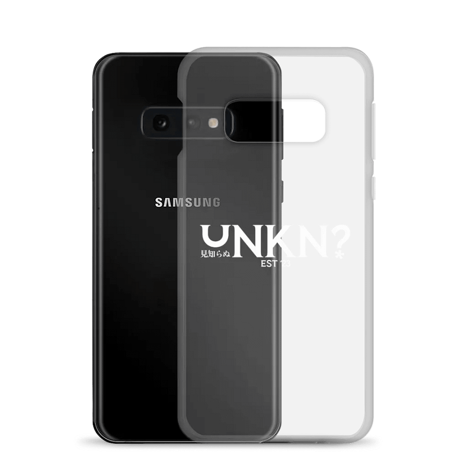 UNKN? Clear Samsung® Case product image (8)