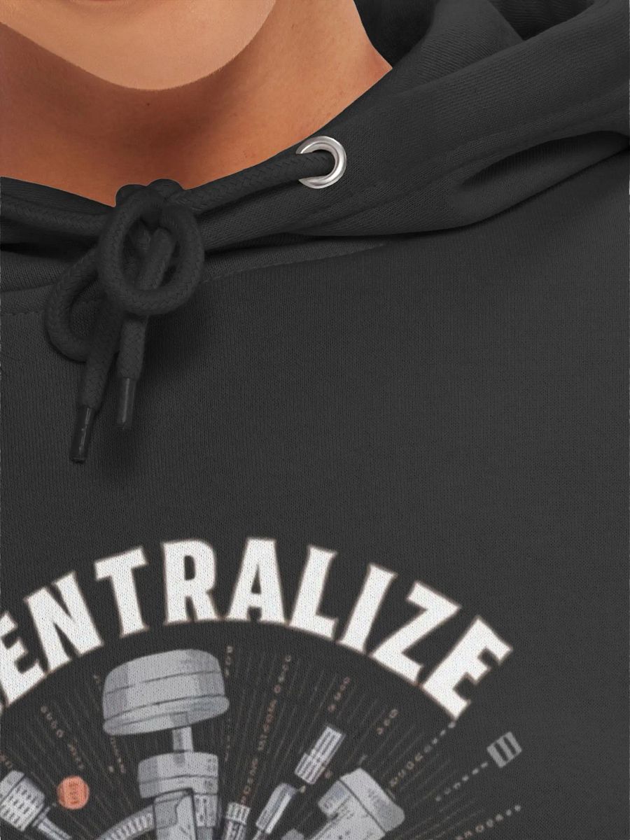 Decentralize Everything Hoodie | Blockchain Revolution Sweatshirt product image (7)