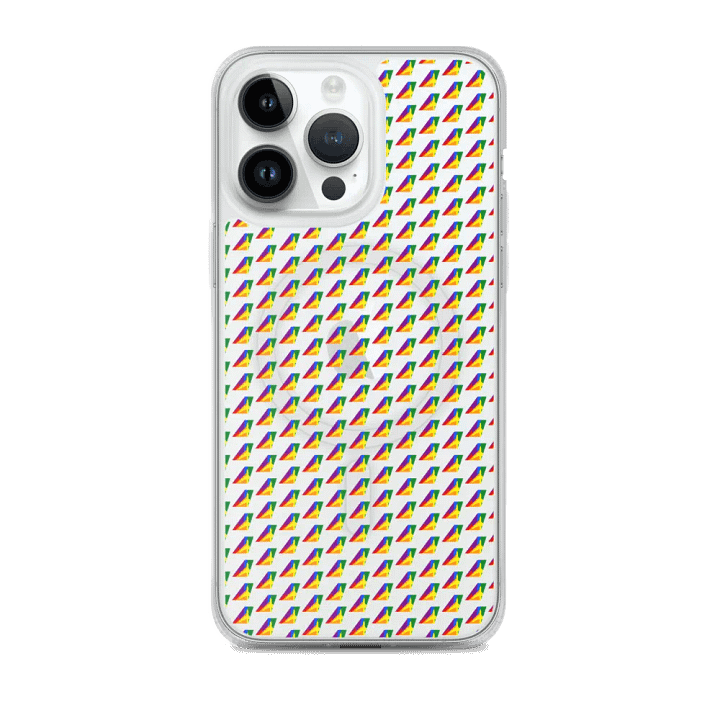 MagSafe® Clear Case for iPhone® - Limited Edition Pride Tailfin Design product image (1)