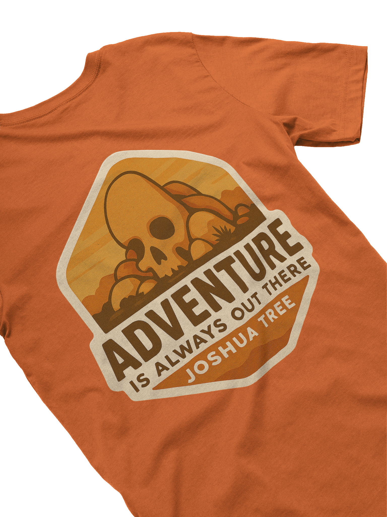 Adventure Shirt Joshua Tree Skull Rock product image (52)