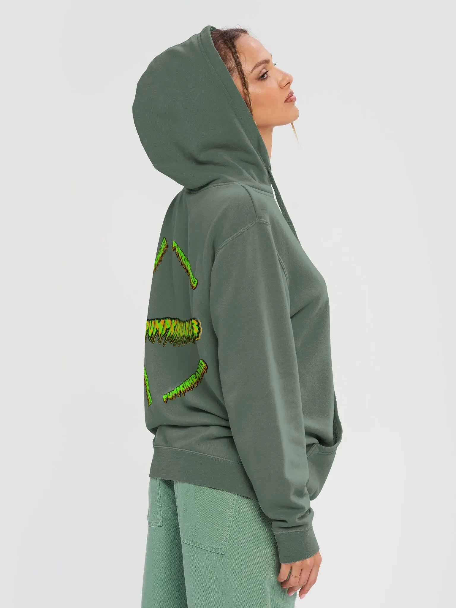 PUMPKINHEAD213 Slime Drip Hoodie product image (20)