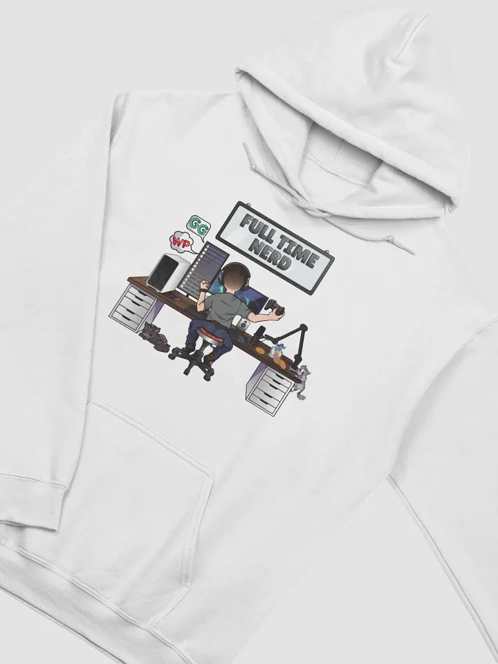 Full Time Nerd - Hoodie product image (2)