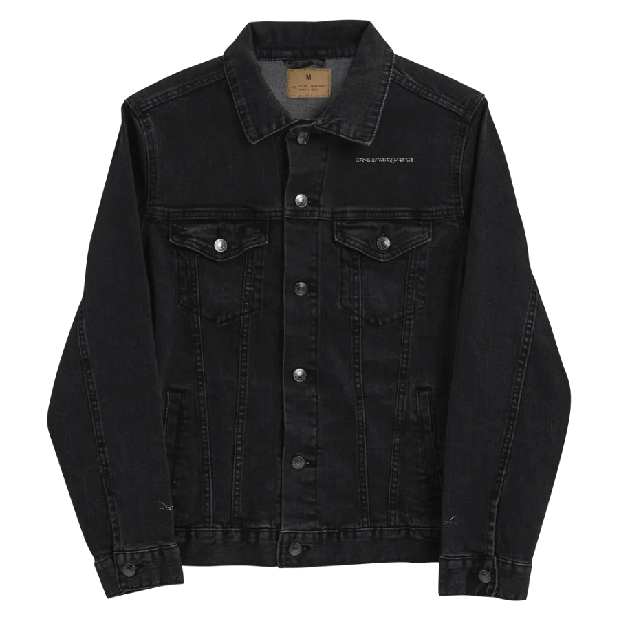 Denim Jacket - Embroidered - Mr I'm Not Important product image (13)