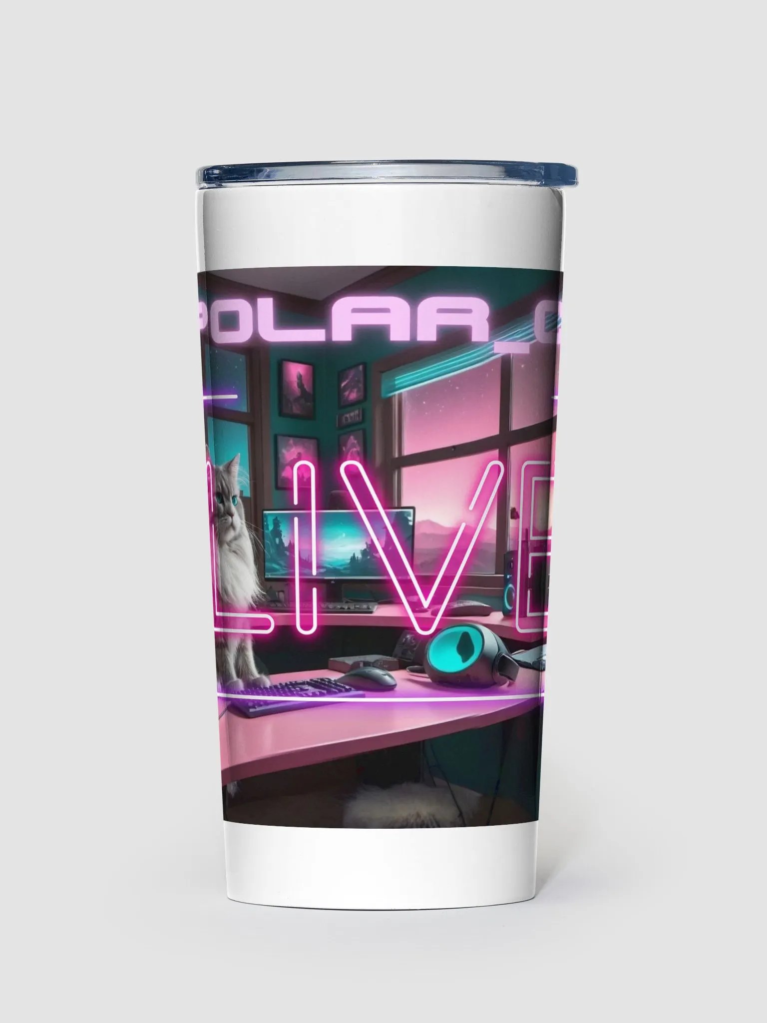 Thermo mug white product image (1)