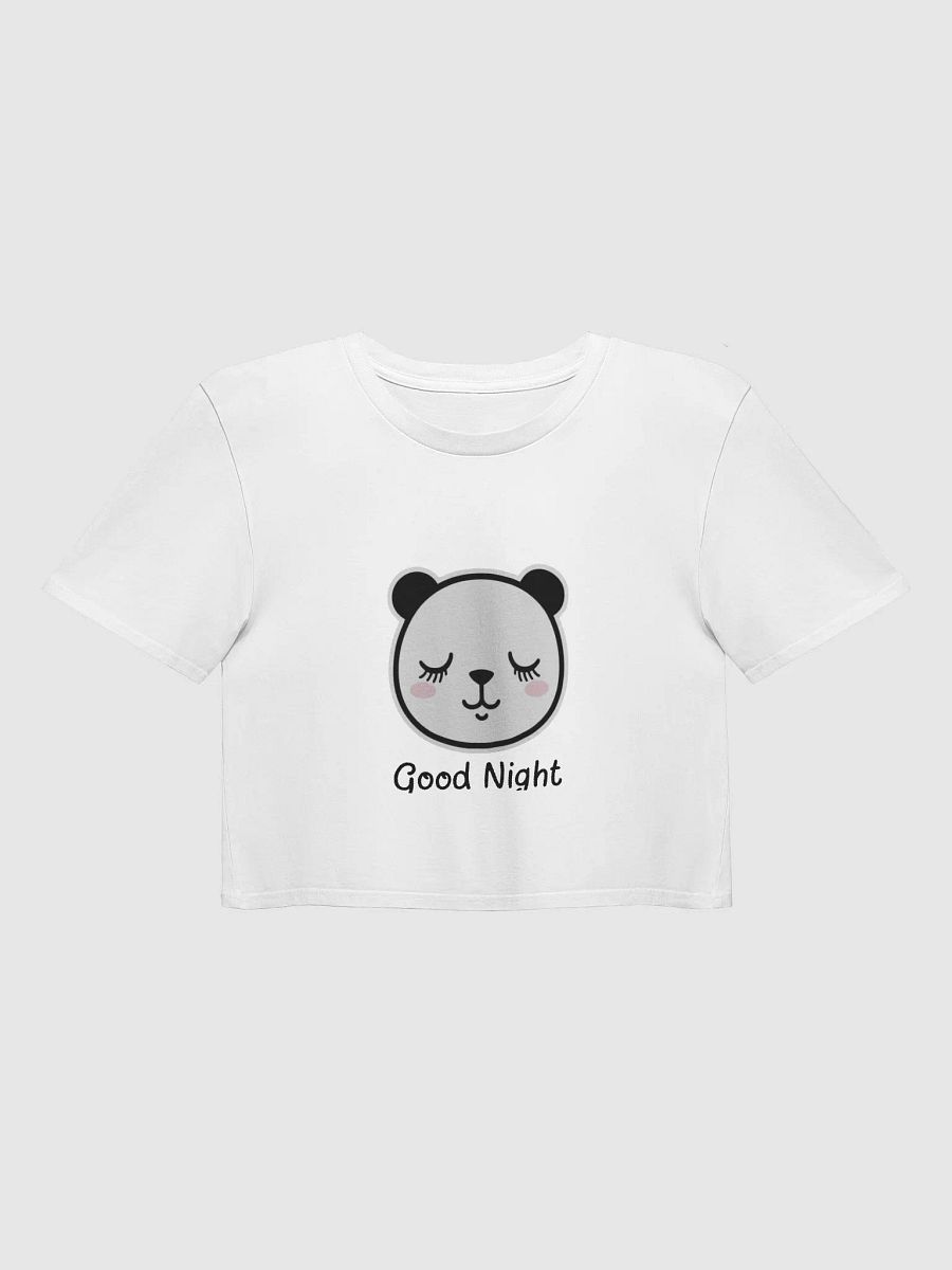 J.L & Crafted Panda Dreams Women's Crop Top product image (1)