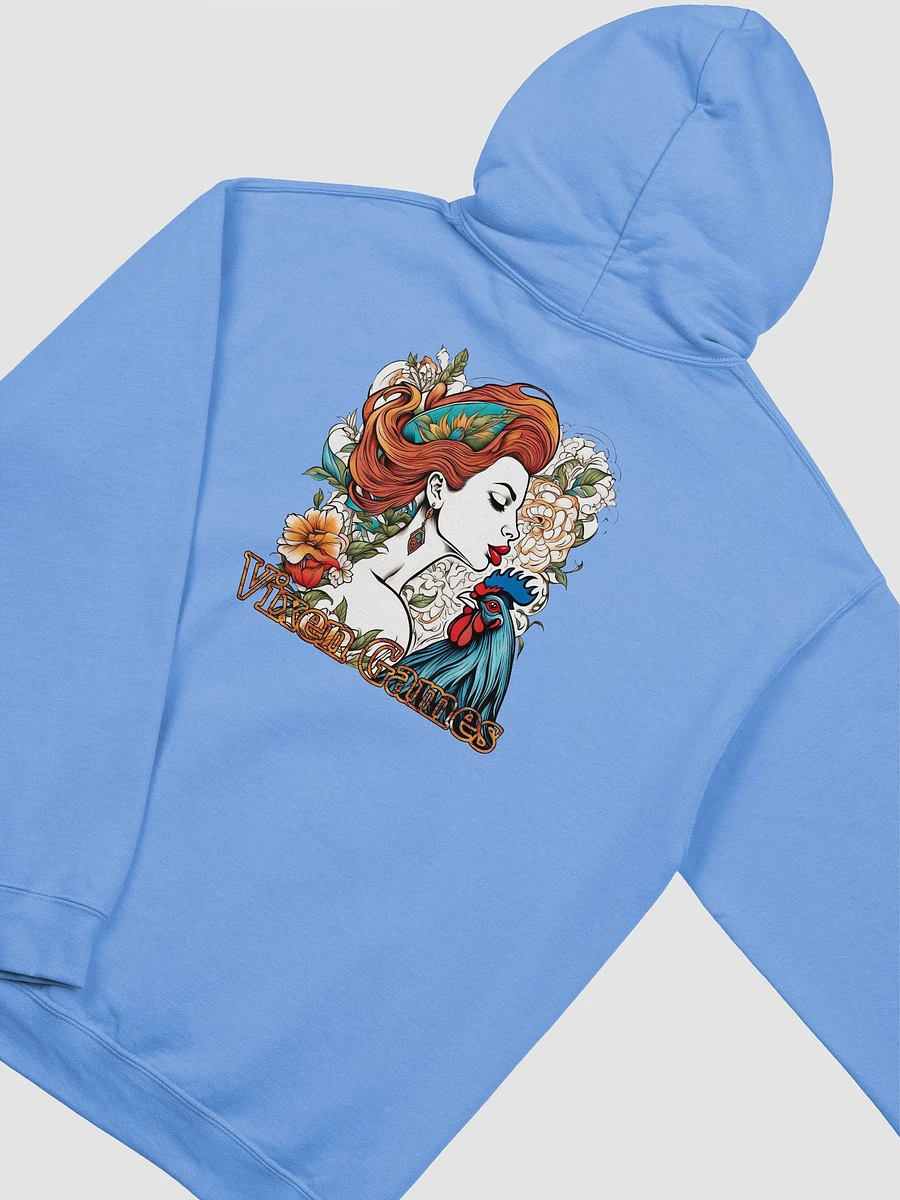 Art Nouveau Inspired Vixen & Cock back print Hoodie product image (42)