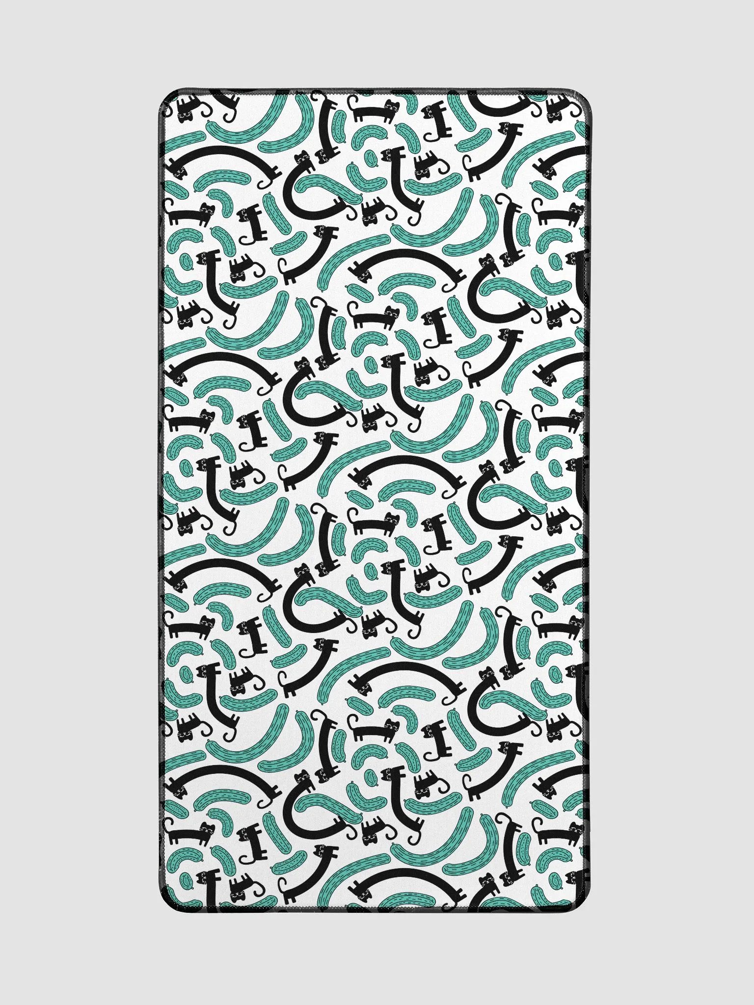 Cats & Pickles Patterned Desk Mat product image (2)