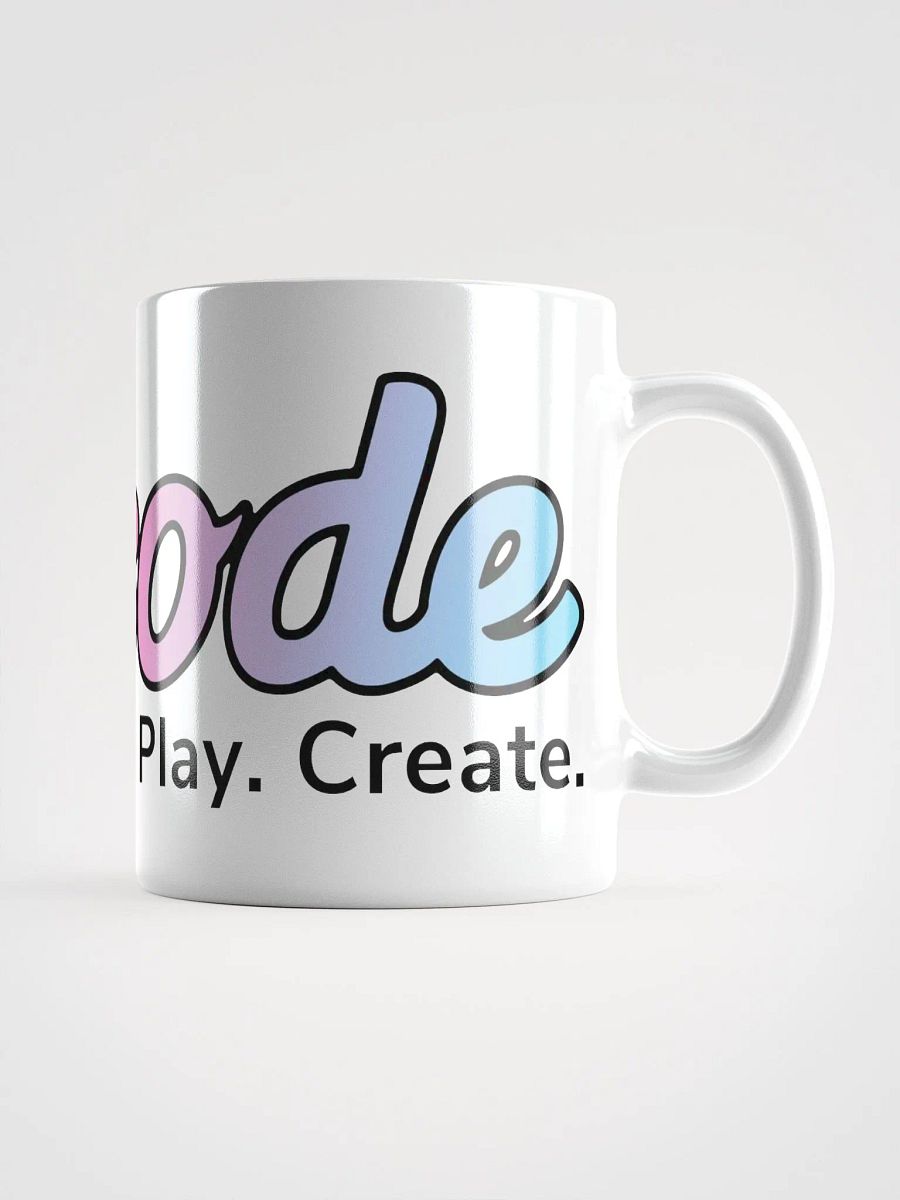 Episode White Glossy Mug With Gradient Logo product image (1)