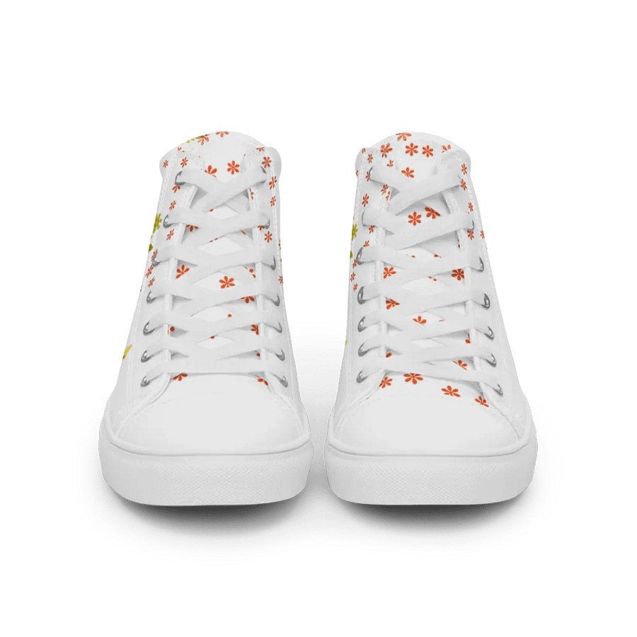 Floral Pixel Fusion High Tops product image (3)