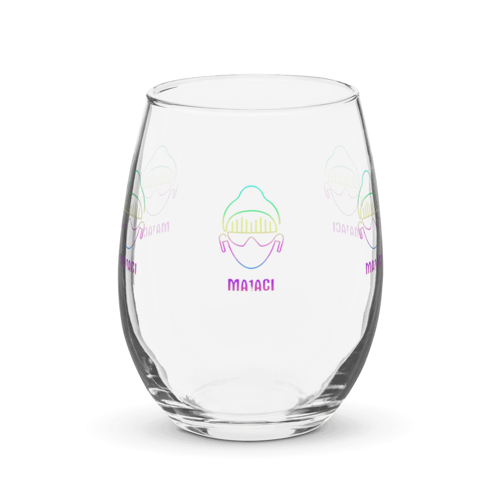 Ma1aci Beats Stemless Wine Glass product image (1)