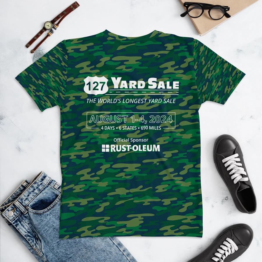 127 Yard Sale (2024) All-Over Camo Print Women's Crew Neck T-Shirt product image (4)