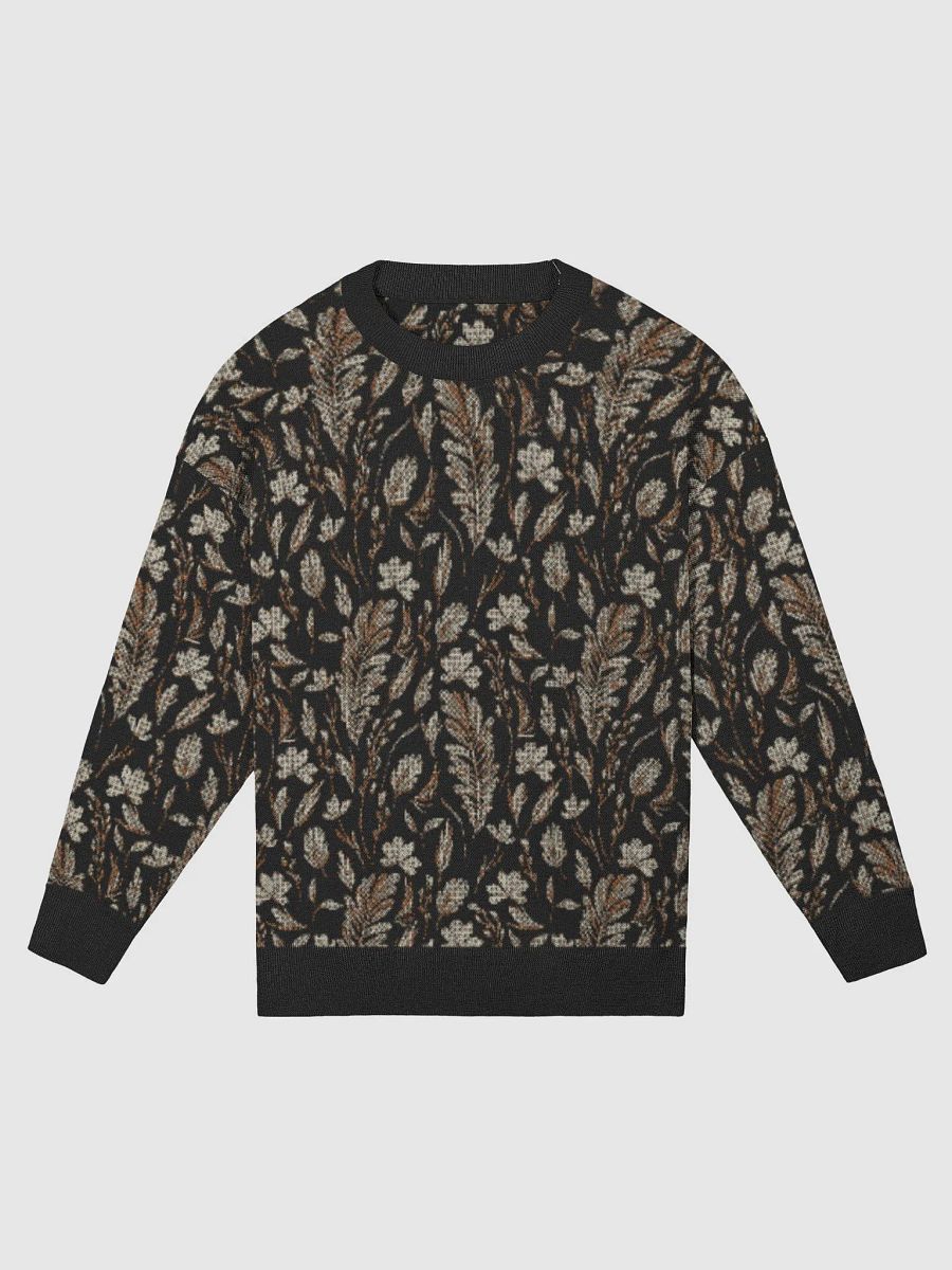 Grey Brown Leaf Sweater product image (12)