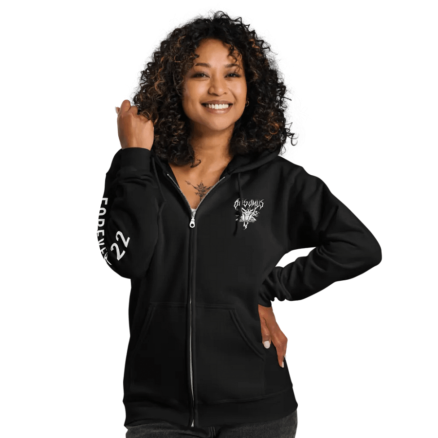 Forever 22 zip hoodie (arm design) product image (5)