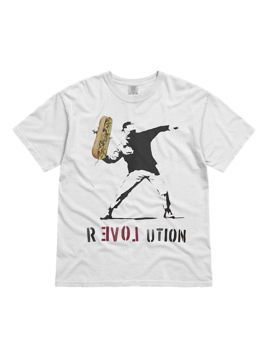 Banksy Lanceur de fleurs Manifestation pacifiste Révolution Street art T-shirt product image (1)