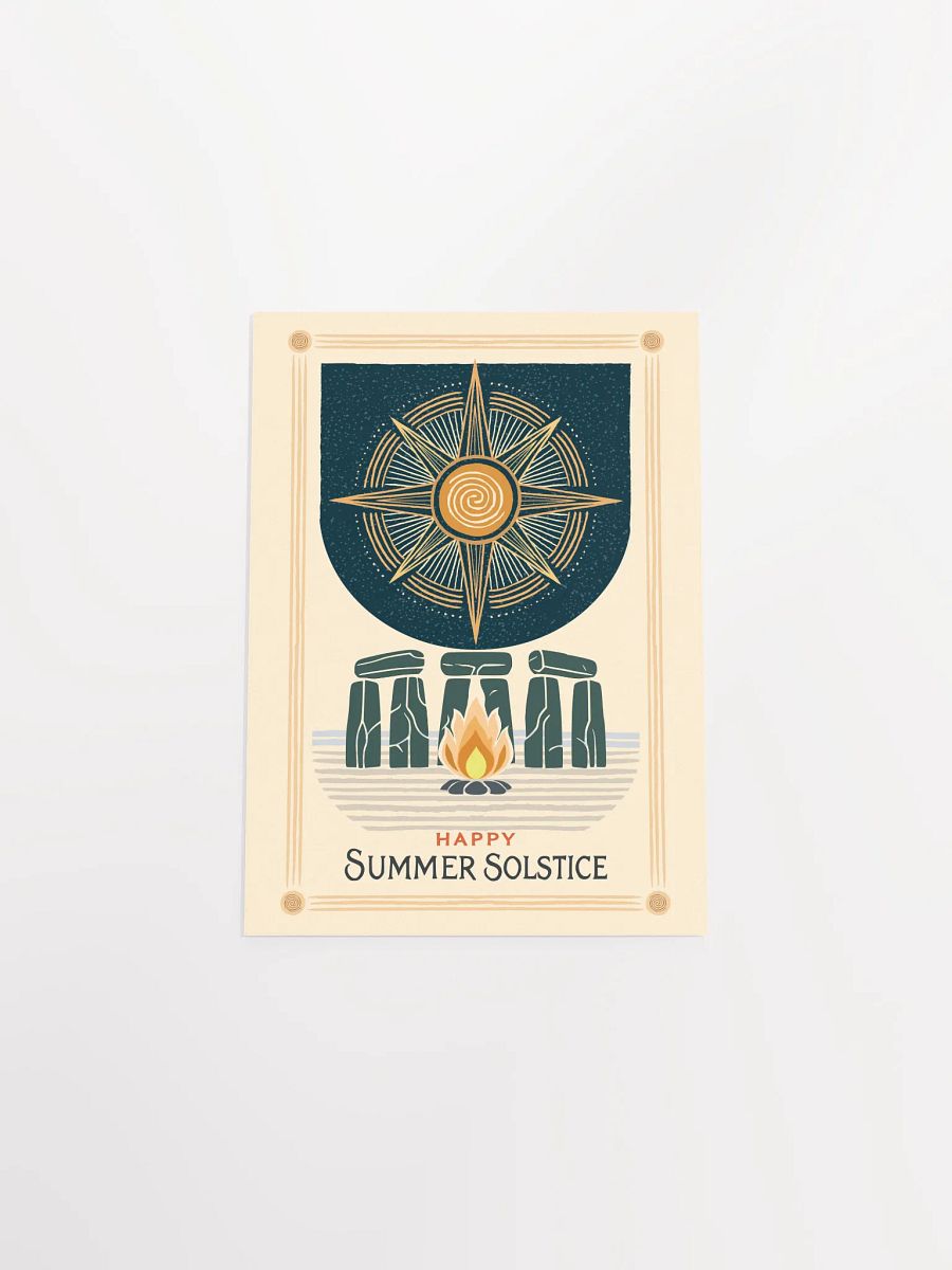 Pagan Summer Solstice Poster product image (5)