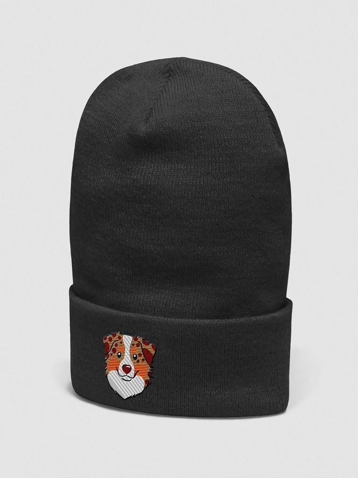 Smiling Australian Shepherd Pup Embroidered Beanie product image (10)