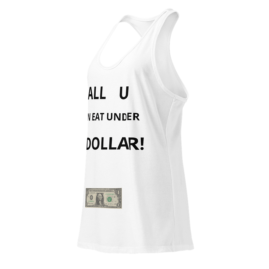 all you can eat under a dollar : Women's Racerback Tank product image (4)