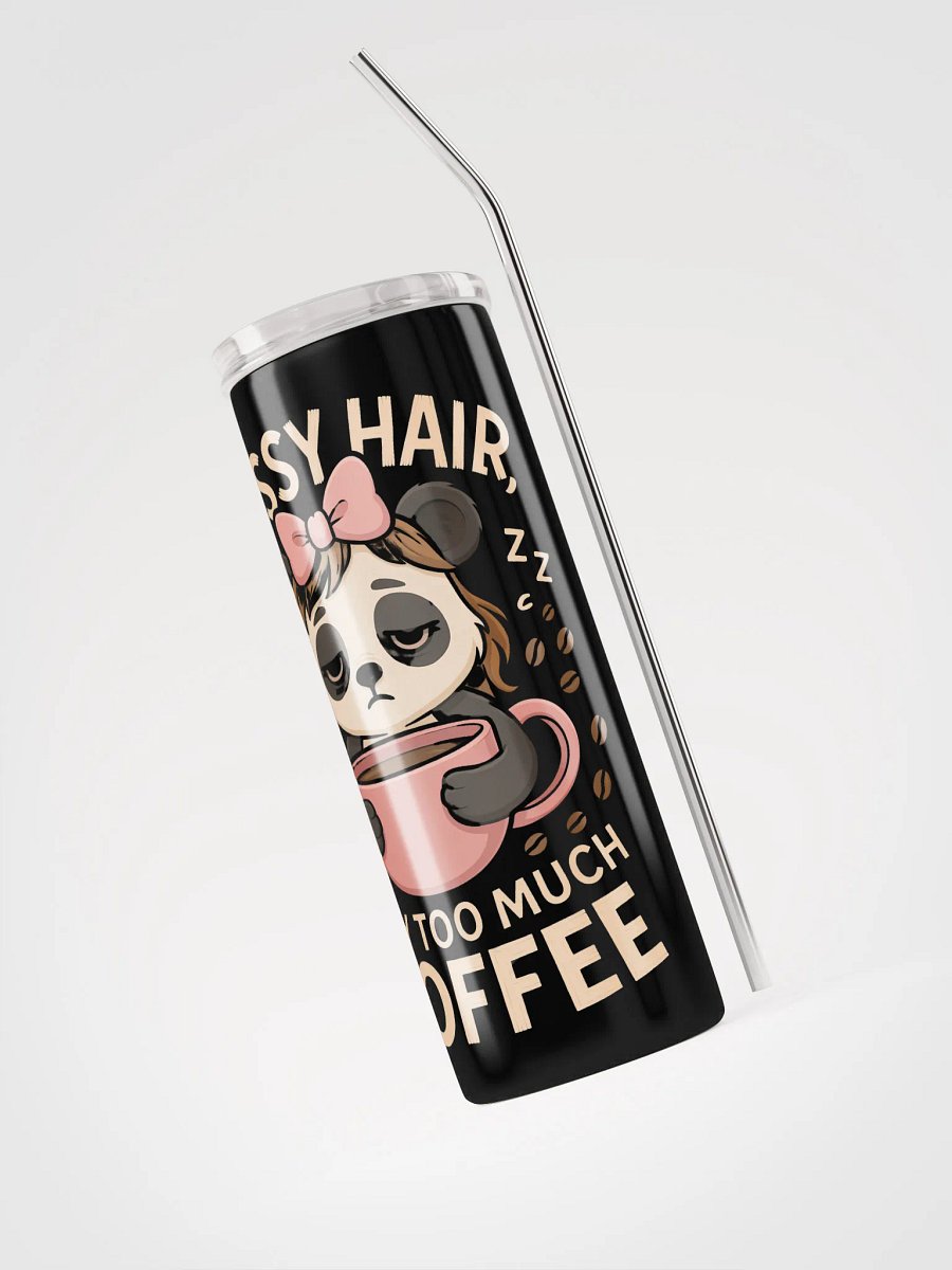 Panda Coffee Lover Stainless Steel Tumbler product image (3)