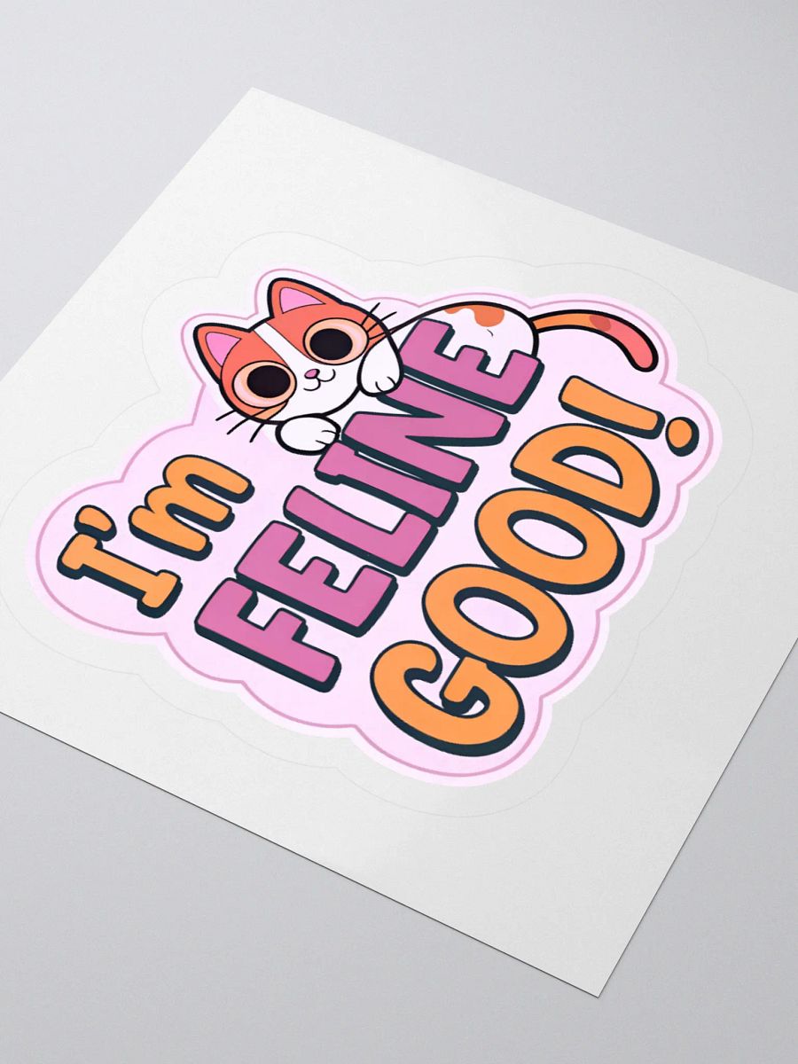 Feline Good Kiss Cut Stickers product image (8)
