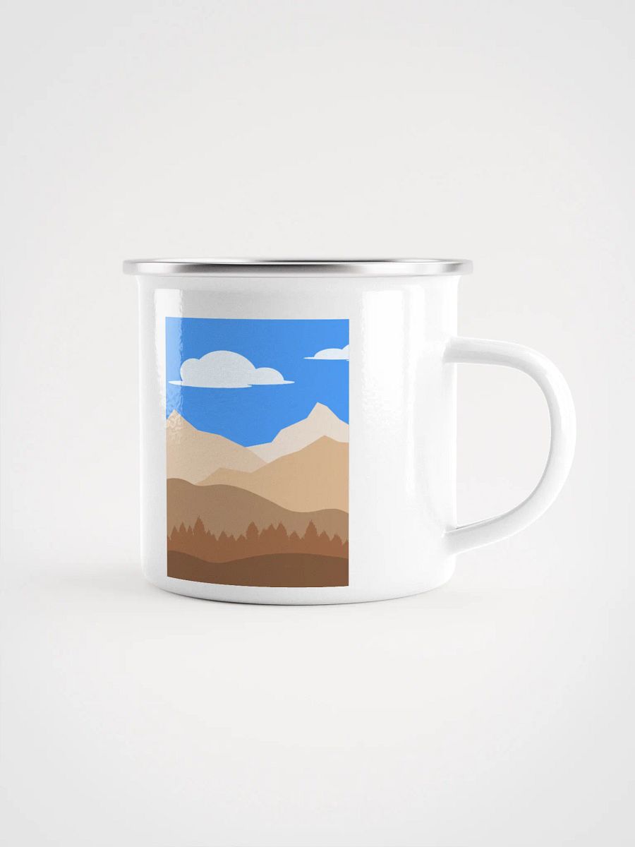 Mountain Valley Enamel Mug product image (1)