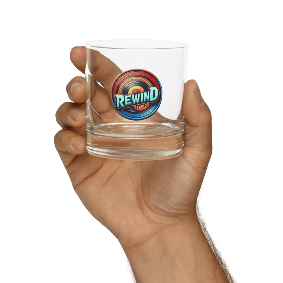 Vintage Vinyl Rewind Badge Glass product image (2)