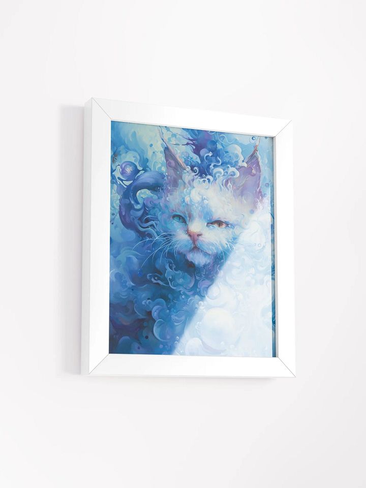 Nebula Cat Serenity Framed Poster product image (2)