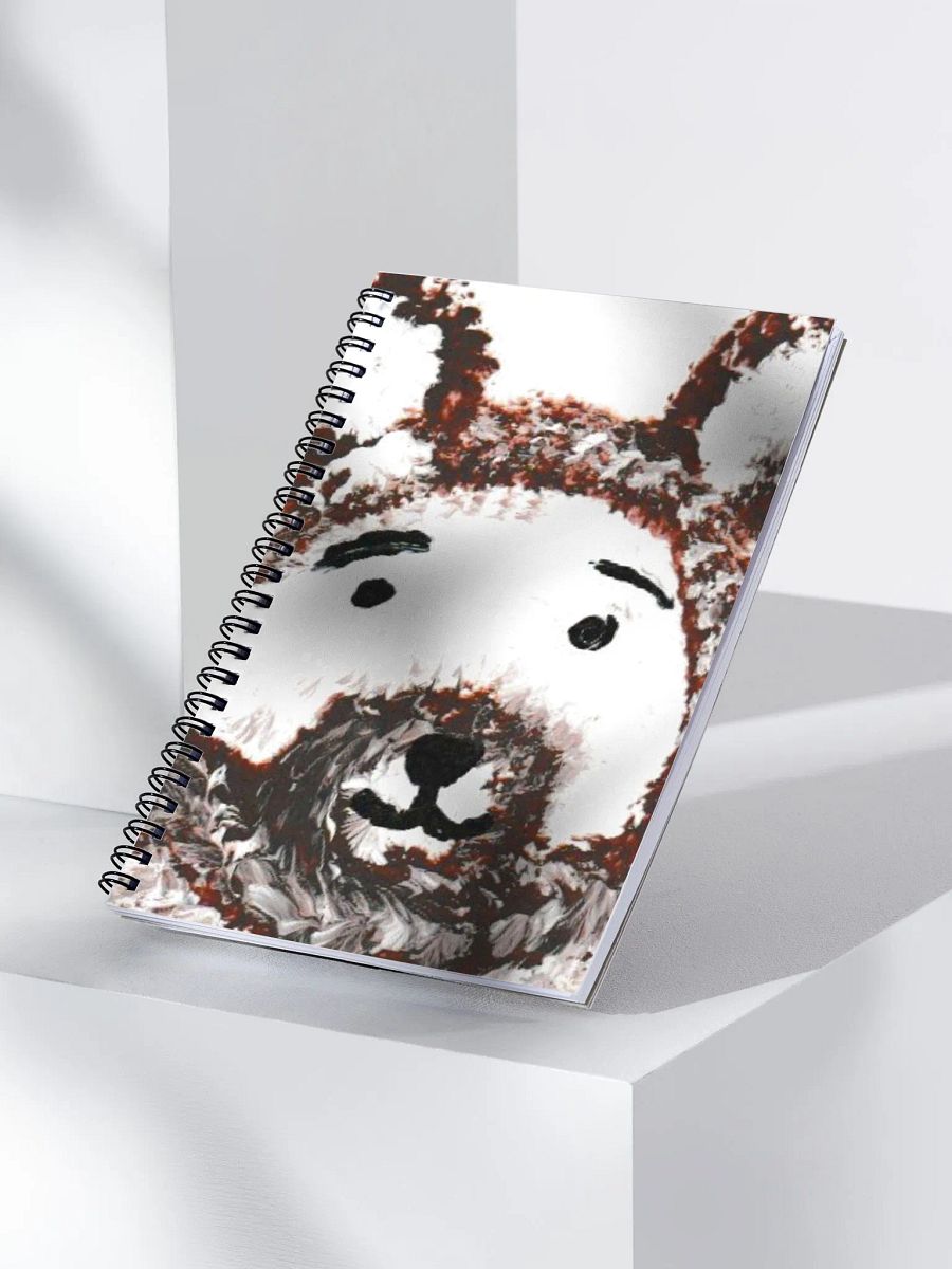 Whimsical Furry Friend Spiral Notebook product image (3)