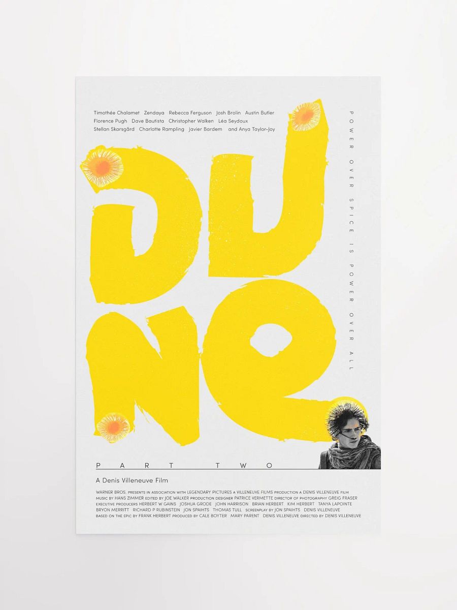 Dune 2 Movie Poster product image (4)