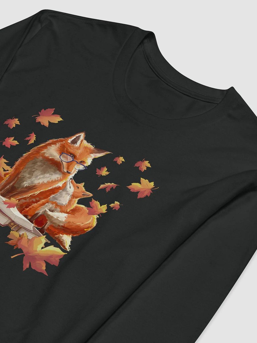 Fall Fox Family Mens Long Sleeve T product image (7)